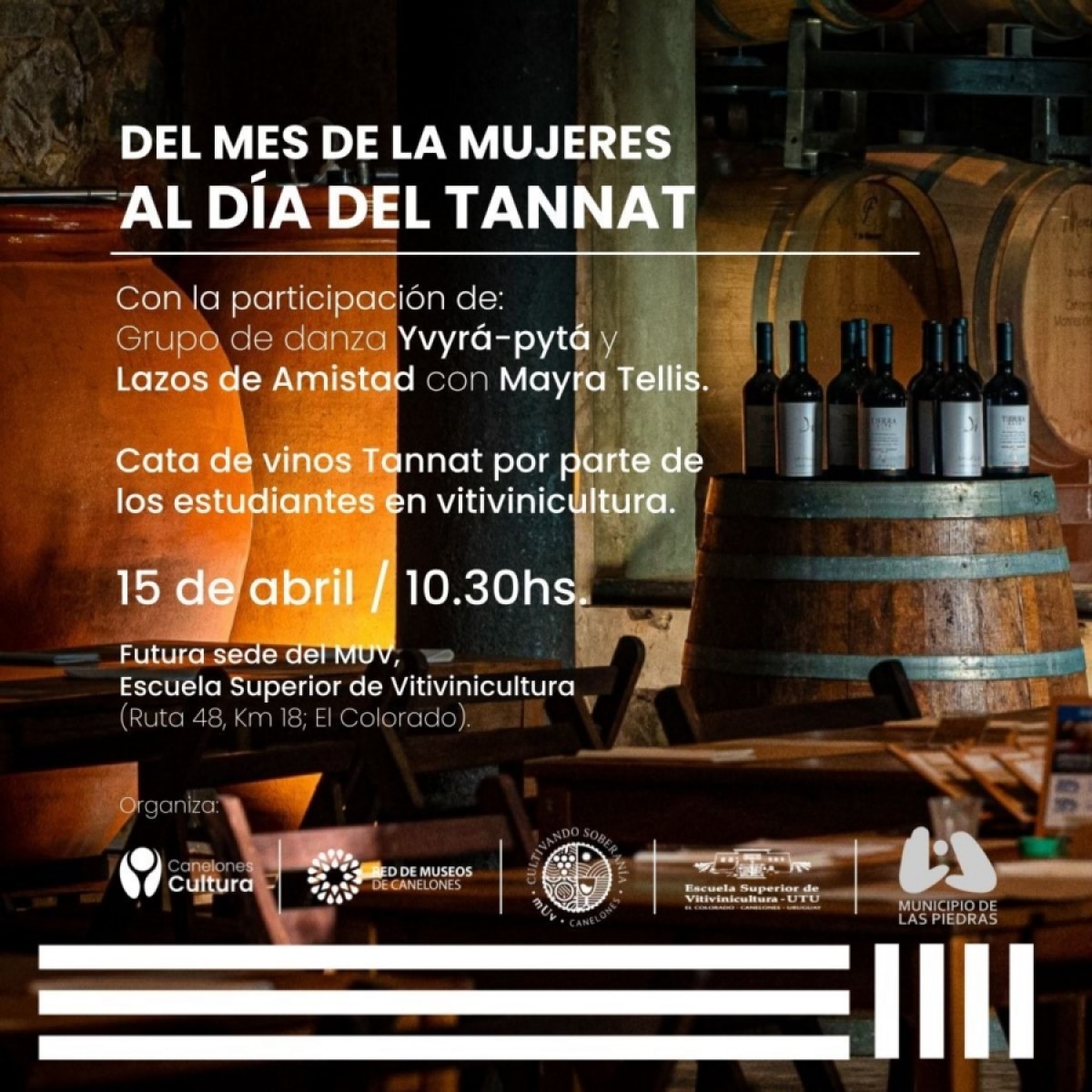 Del mes de la Mujer al d&iacute;a del Tannat