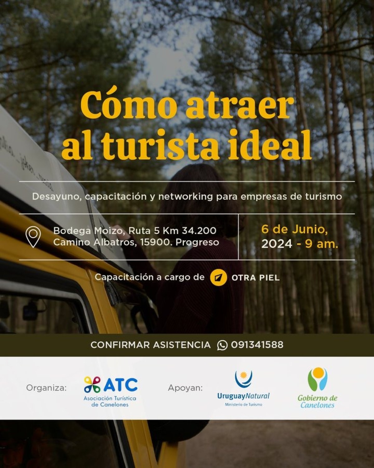 Desayuno de Capacitaci&oacute;n y Networking convocado por la Asociaci&oacute;n Tur&iacute;stica de Canelones
