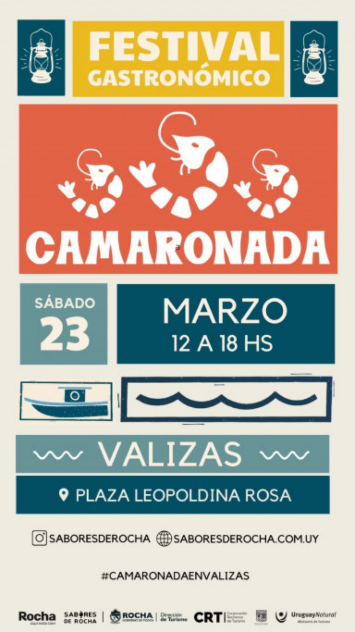6&ordf; Camaronada en Semana de Turismo en Barra de Valizas, exquisitos platos en base al camar&oacute;n de Rocha