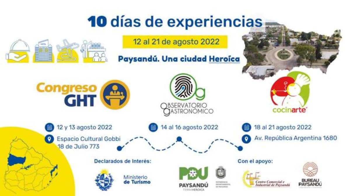 Comienza la Semana de la Gastronom&iacute;a en Paysand&uacute;