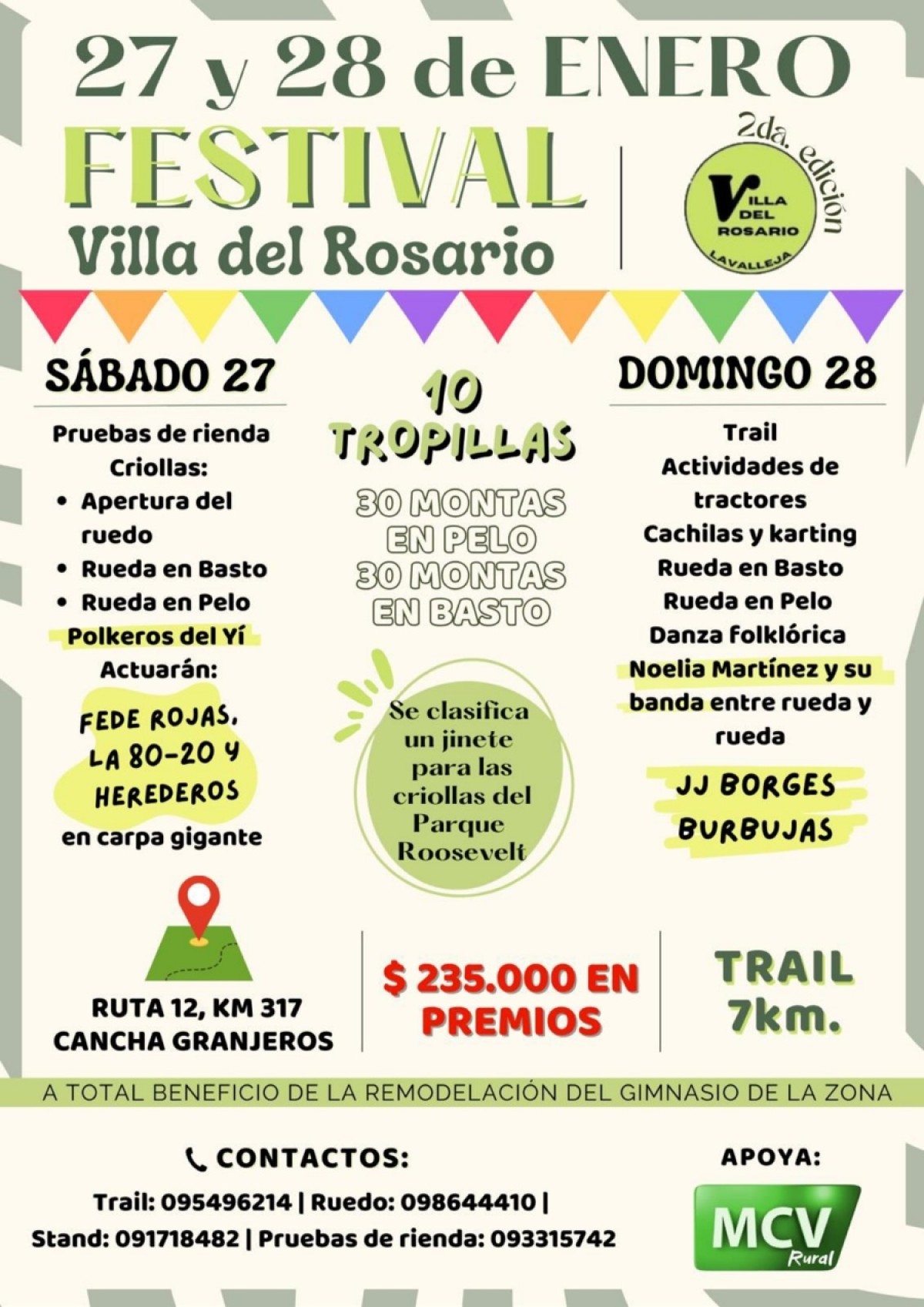 Lanzamiento de la segunda edici&oacute;n del "Festival Villa del Rosario" - Lavalleja