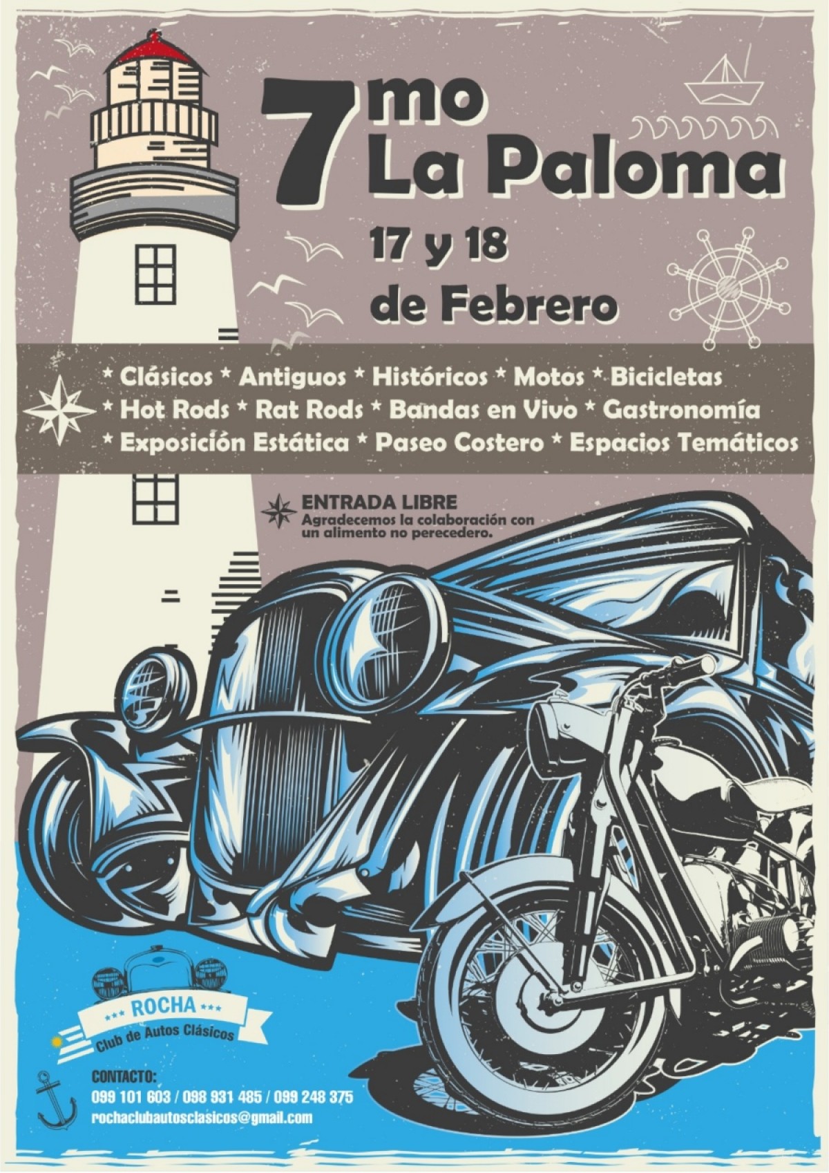 7&deg; Encuentro de Cl&aacute;sicos en La Paloma 2024