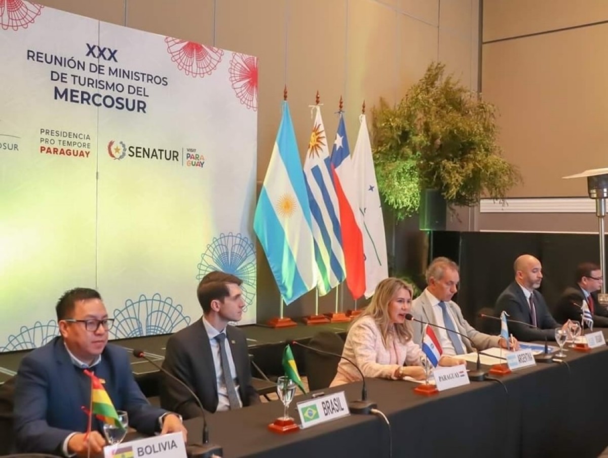 XXX Reuni&oacute;n de Ministros de Turismo del MERCOSUR en Asunci&oacute;n en mayo 2024