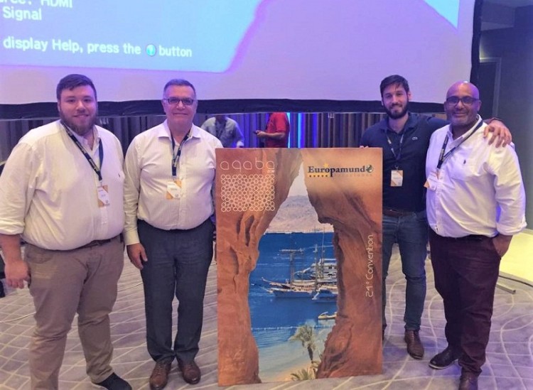 Aeromundo invitada a convenci&oacute;n anual de Europamundo en Jordania