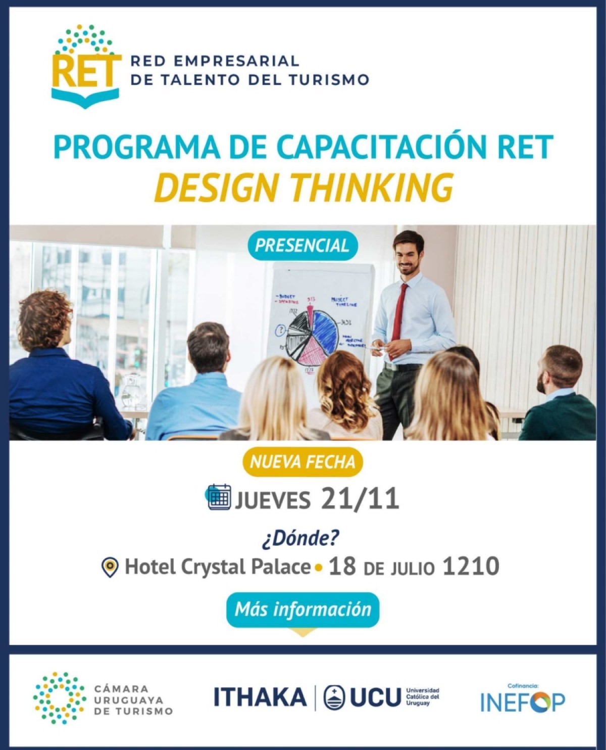 Comienza la capacitaci&oacute;n del programa RET de CAMTUR e INEFOP