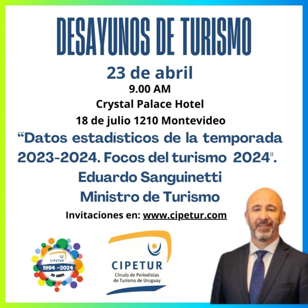 CIPETUR cumple 30 a&ntilde;os