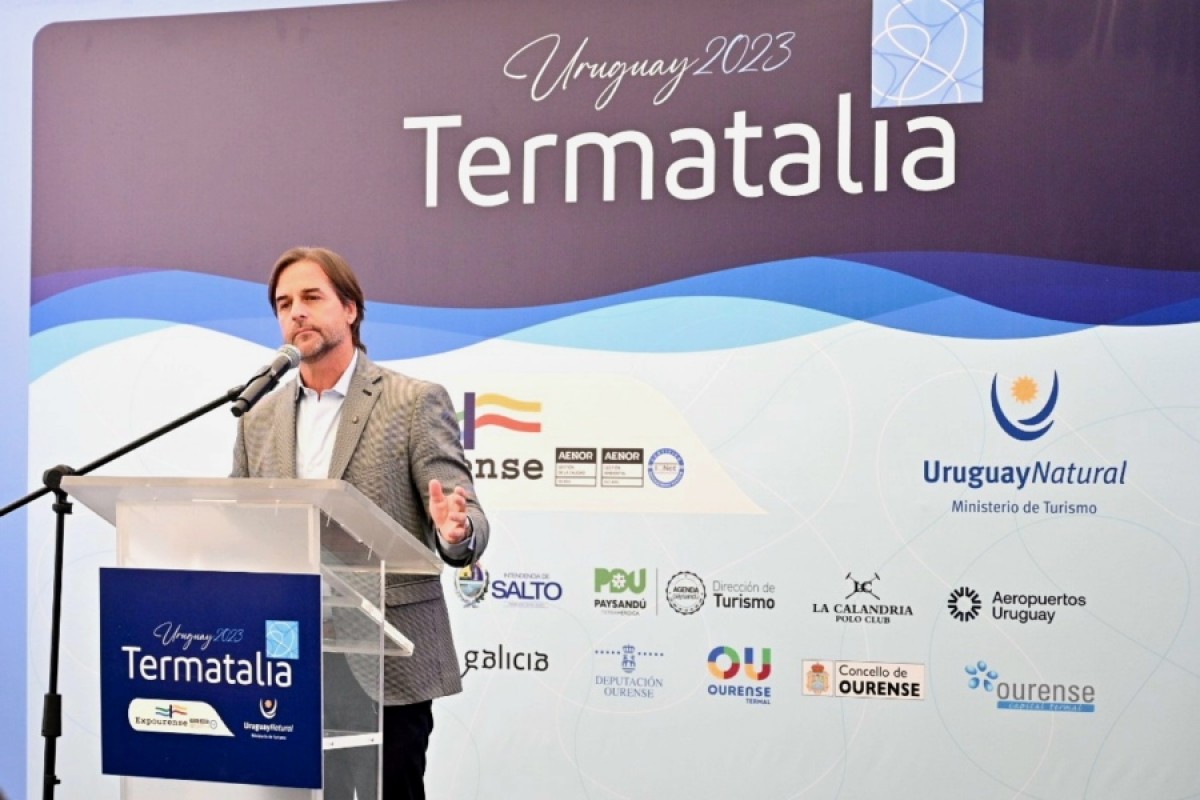 Presidente de Uruguay Luis Lacalle Pou inaugur&oacute; Termatalia Uruguay
