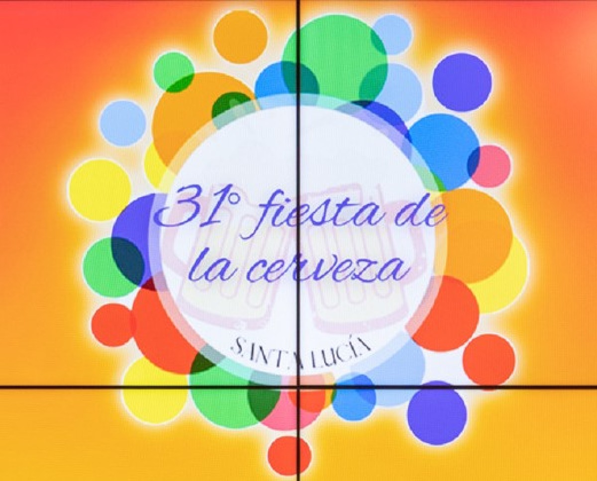 Se realiza en Santa Luc&iacute;a la 31&ordf; Fiesta de la Cerveza con un fin solidario