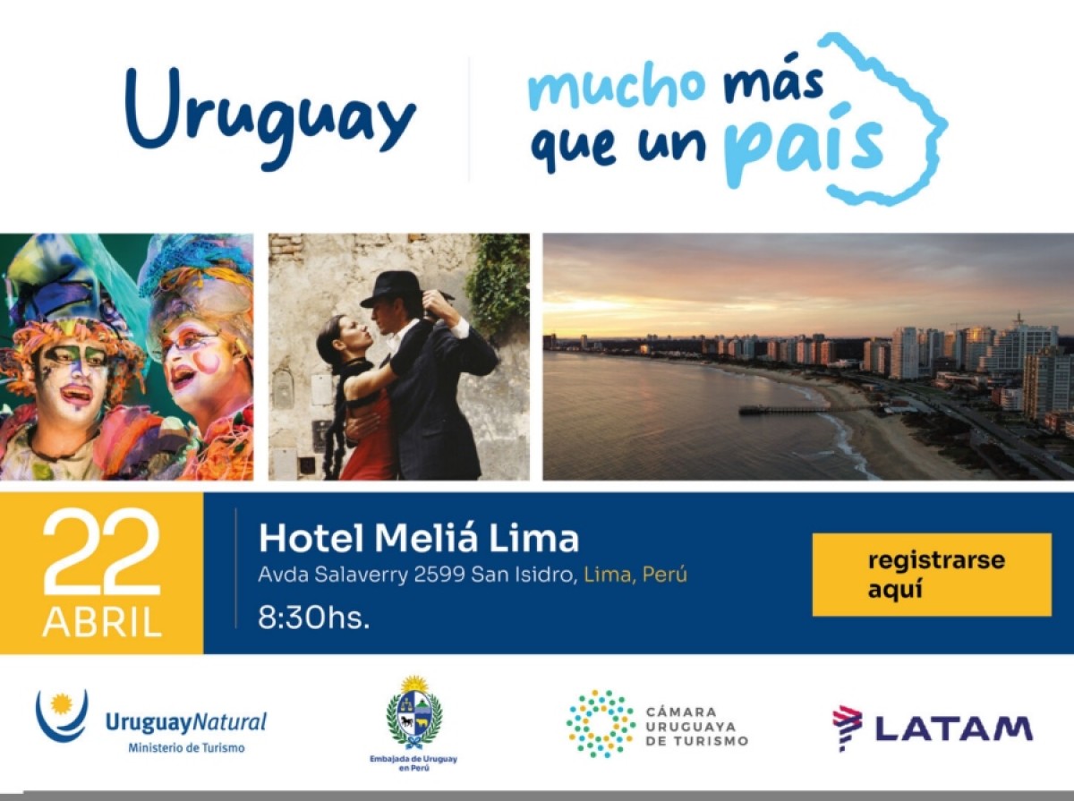 Uruguay vuelve a Lima para presentarse como mucho m&aacute;s que un pa&iacute;s