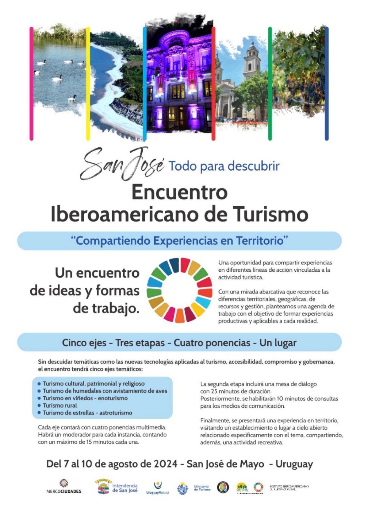 El Encuentro Iberoamericano de Turismo atrae en  San Jos&eacute; de Mayo