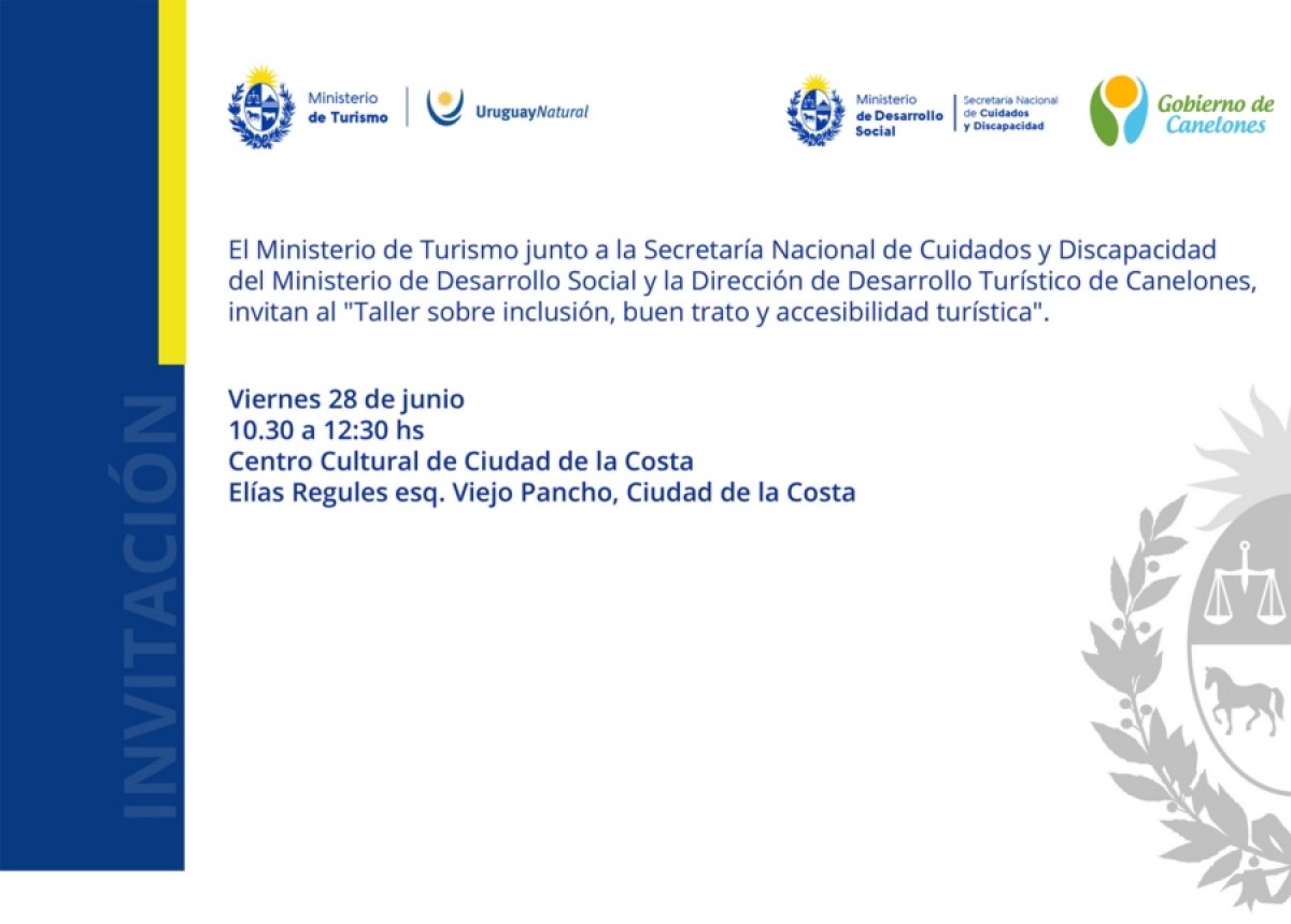 Taller sobre inclusi&oacute;n, buen trato y accesibilidad tur&iacute;stica