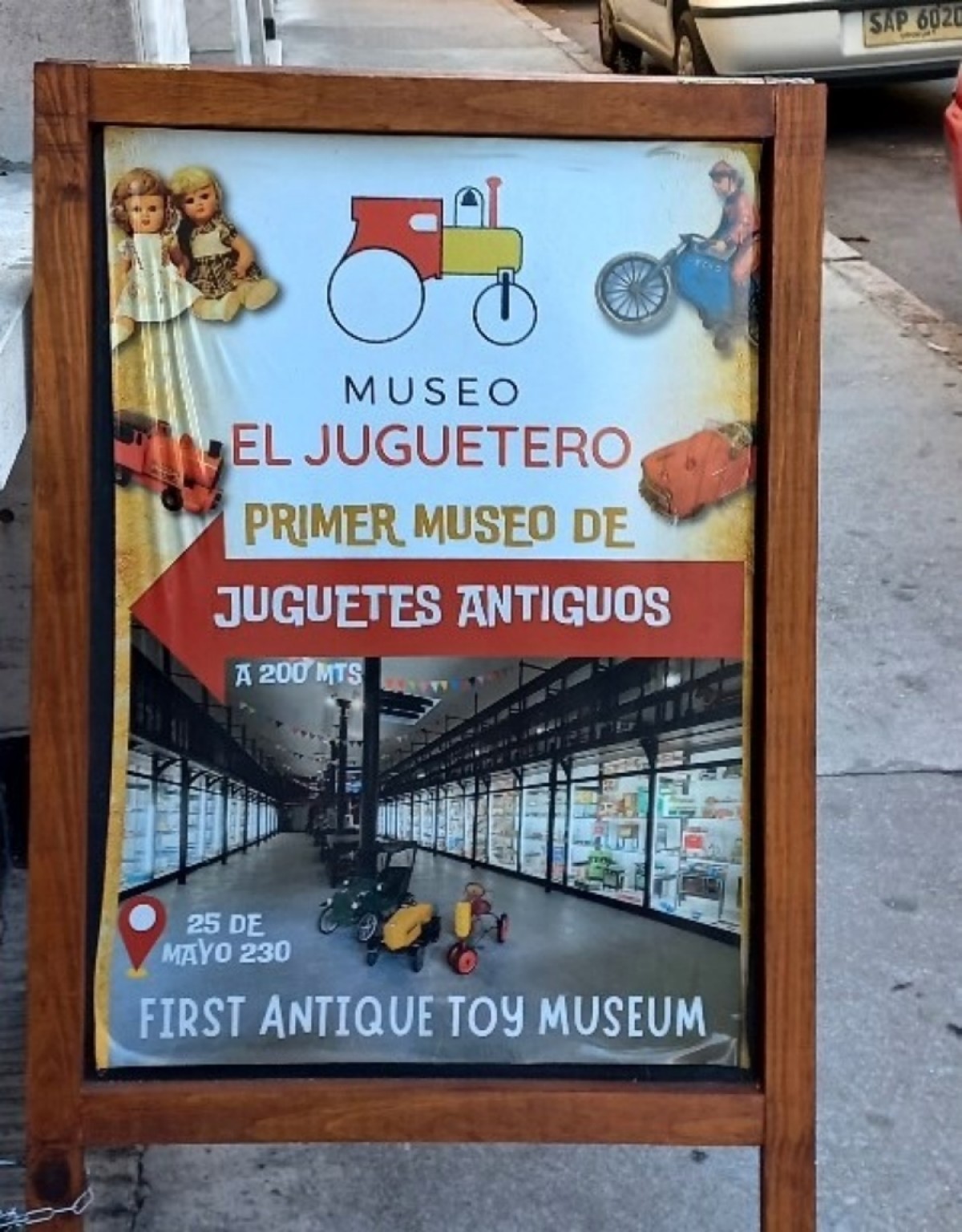 Visita al t&uacute;nel del tiempo