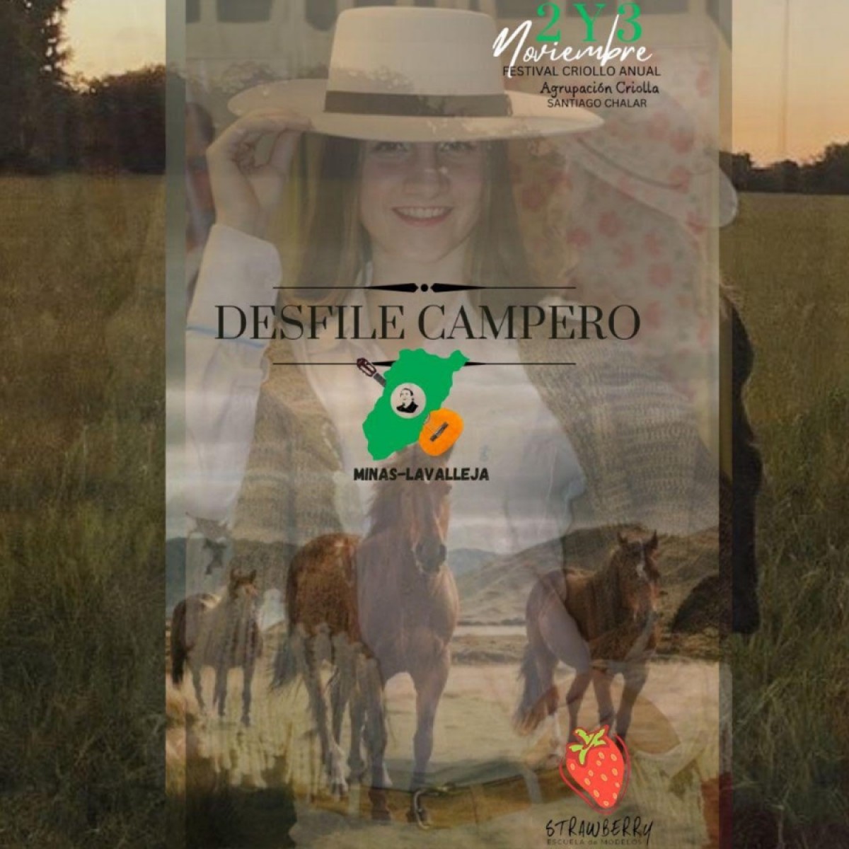 Desfile Campero propone la Agrupaci&oacute;n criolla Santiago Chalar de Minas