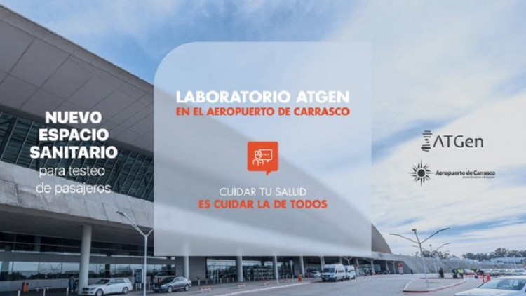 Aeropuerto de Carrasco instal&oacute; laboratorio para realizar tests PCR