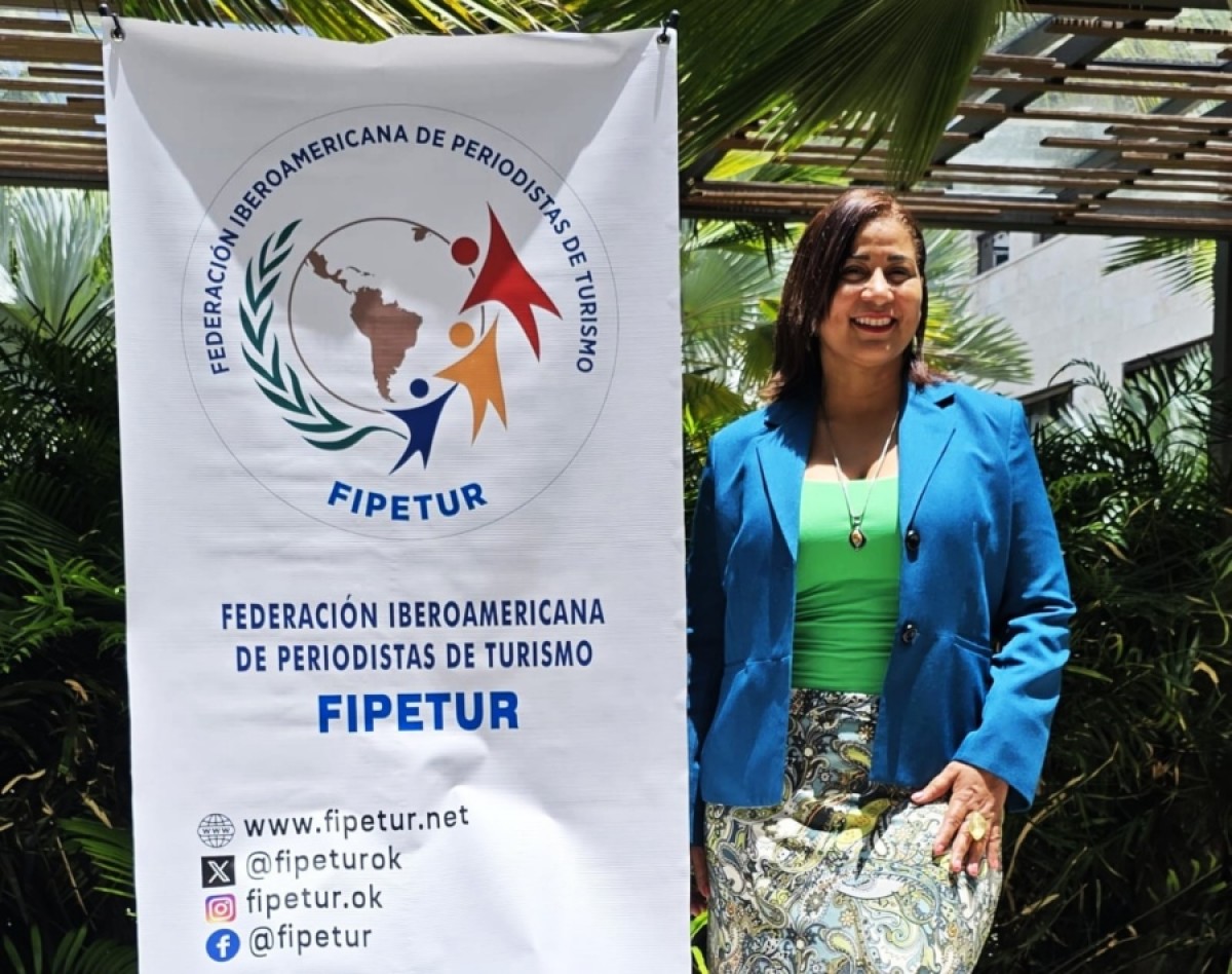 Yenny Polanco Lovera, presidenta de la Federaci&oacute;n Iberoamericana de Periodistas de Turismo, FIPETUR