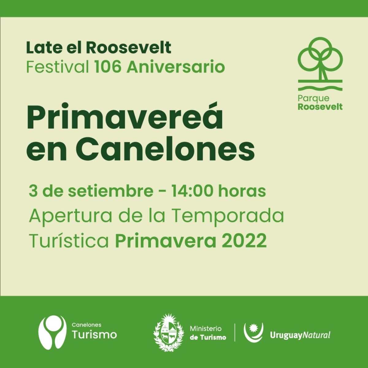 Late el Roosevelt con &lsquo;Primavere&aacute; en Canelones&rsquo;