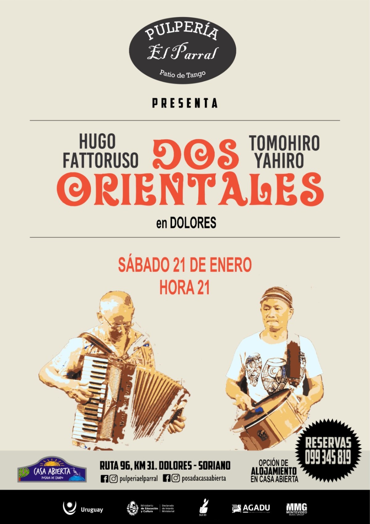 Dos Orientales en Pulper&iacute;a El Parral