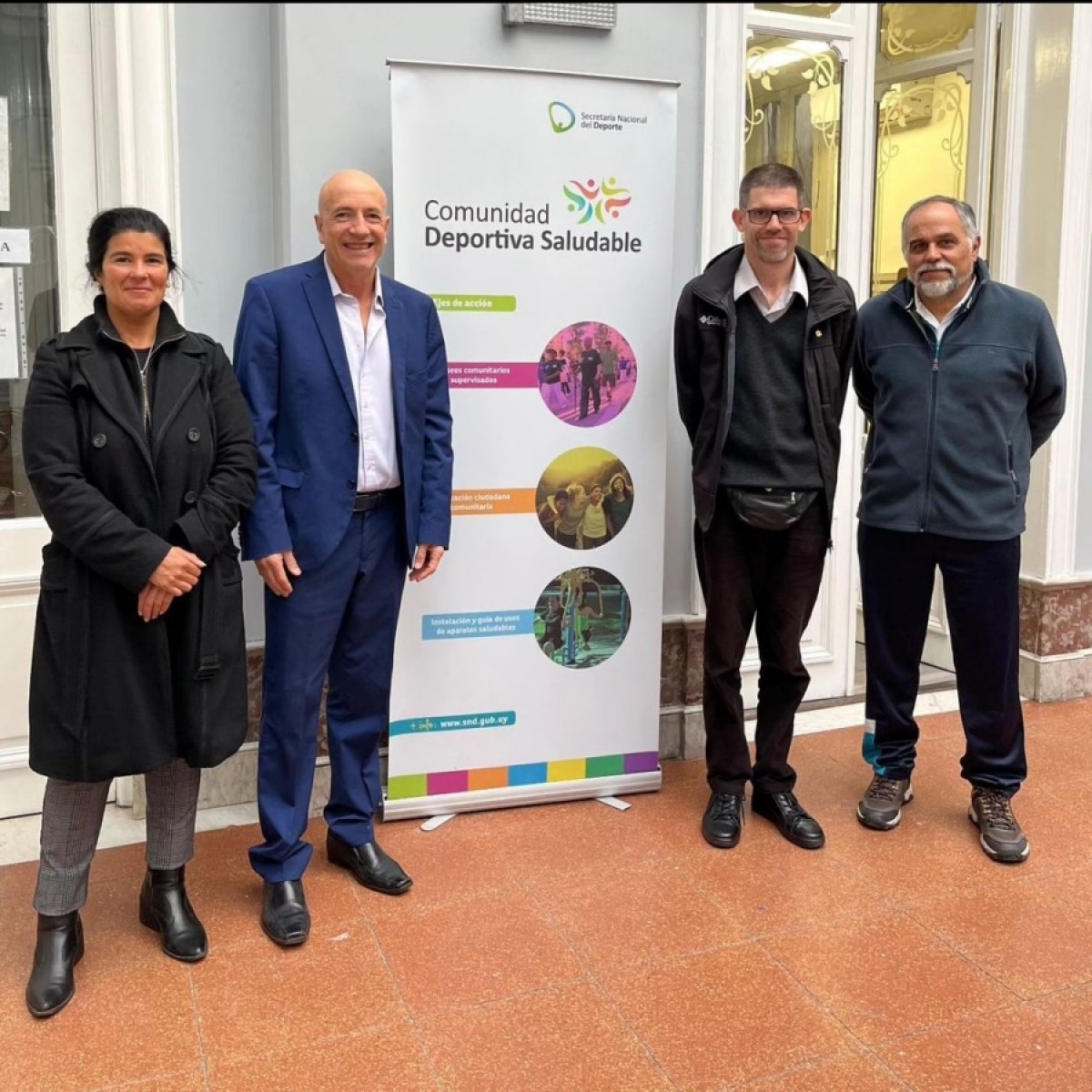 Reuni&oacute;n de presentaci&oacute;n de World Wellness Weekend  a la Secretar&iacute;a Nacional de Deportes.