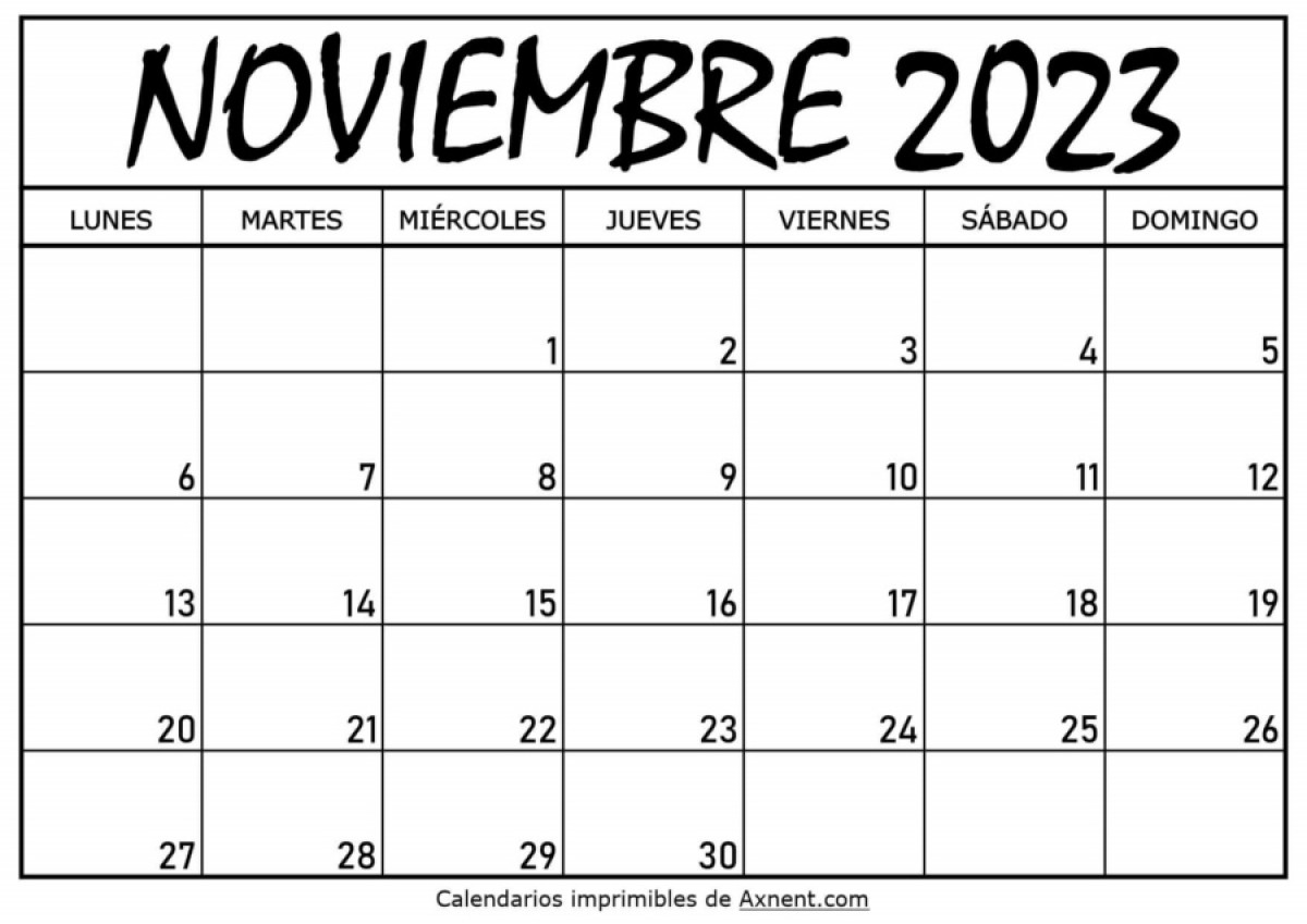 M&aacute;s eventos en noviembre