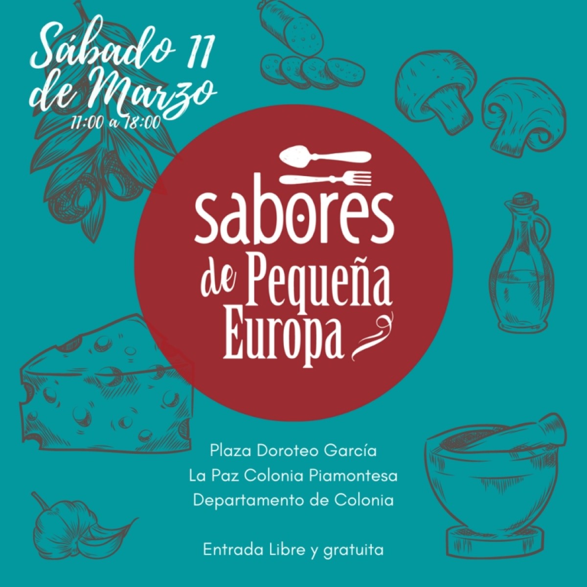 Sabores de Peque&ntilde;a Europa es el s&aacute;bado 11 en La Paz