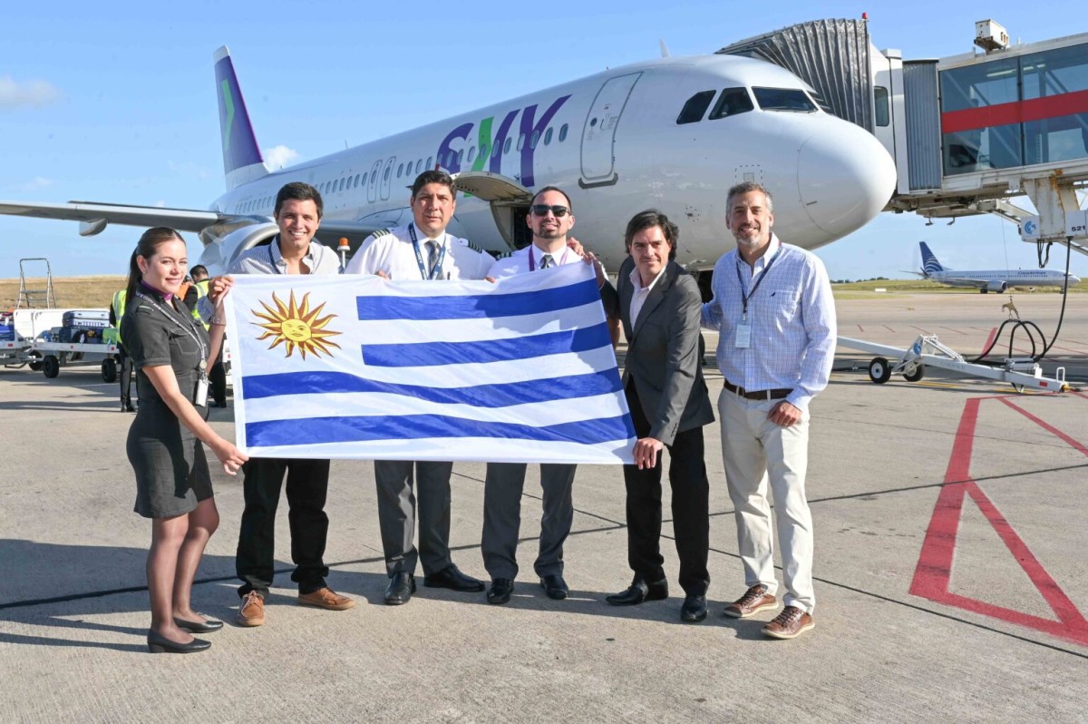 SKY Airline Reinicia Operaciones en Uruguay con Vuelos Directos y Tarifas Econ&oacute;micas