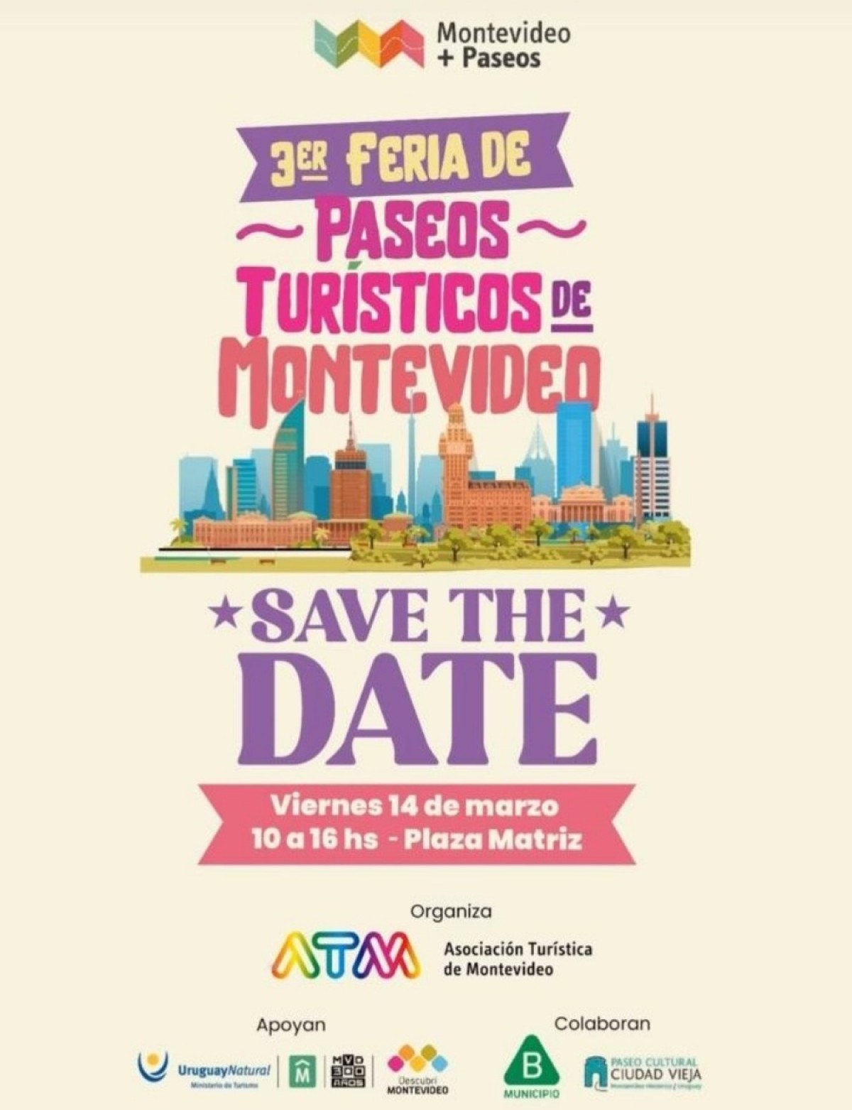 Montevideo + Paseos: presentaci&oacute;n oficial de la agenda en la Feria de Paseos Tur&iacute;sticos de Montevideo