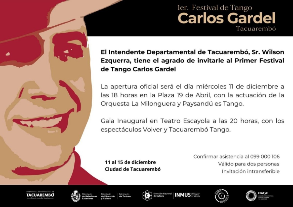 Comenz&oacute; el 1er Festival de Tango Carlos Gardel