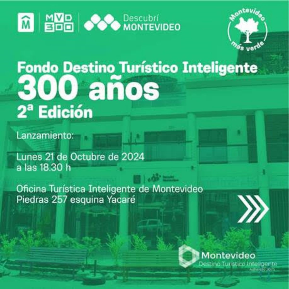 Invitaci&oacute;n al Lanzamiento del Fondo Destino Tur&iacute;stico Inteligente 300 a&ntilde;os