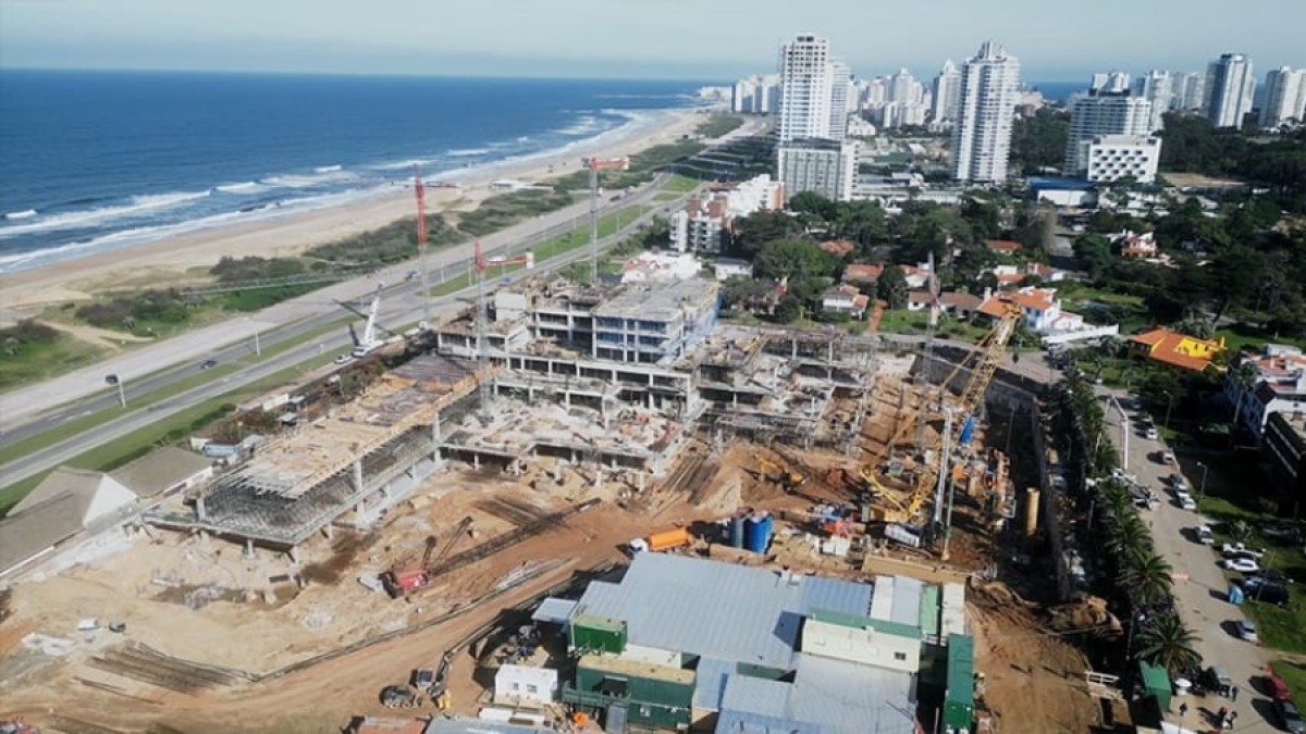 Obra en Hotel San Rafael est&aacute; llegando al &uacute;ltimo piso y avanza a buen ritmo