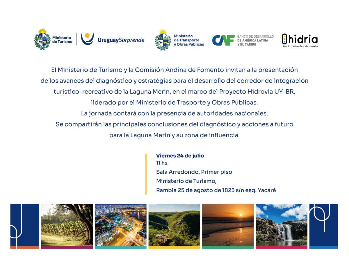 Presentaci&oacute;n de Avances y Estrategias para el Corredor Tur&iacute;stico de la Laguna Mer&iacute;n