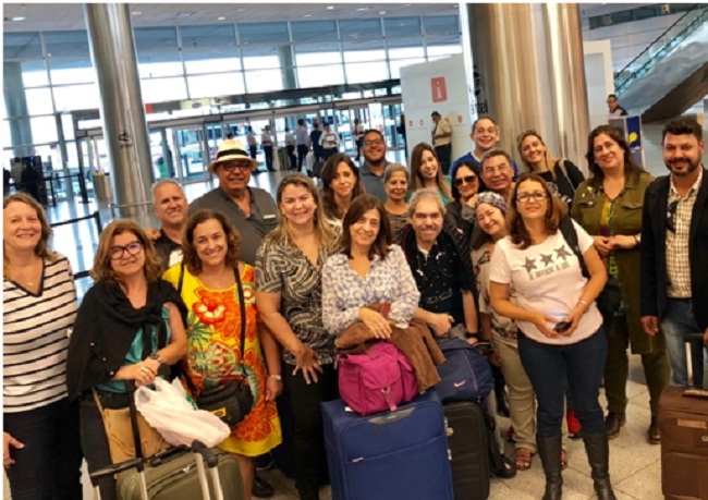 Fam Press masivo de ABRAJET en Uruguay. Primera parte, Maldonado