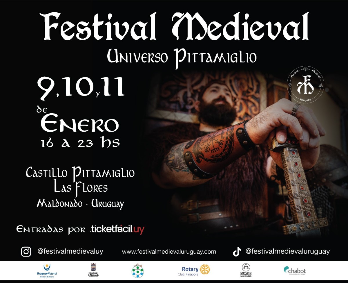 13a edicion FESTIVAL MEDIEVAL URUGUAY - ENERO 2026