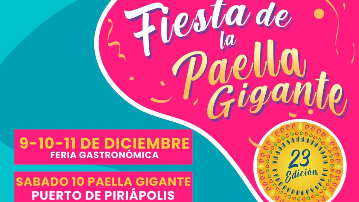 Se viene la Paella Gigante de Piri&aacute;polis