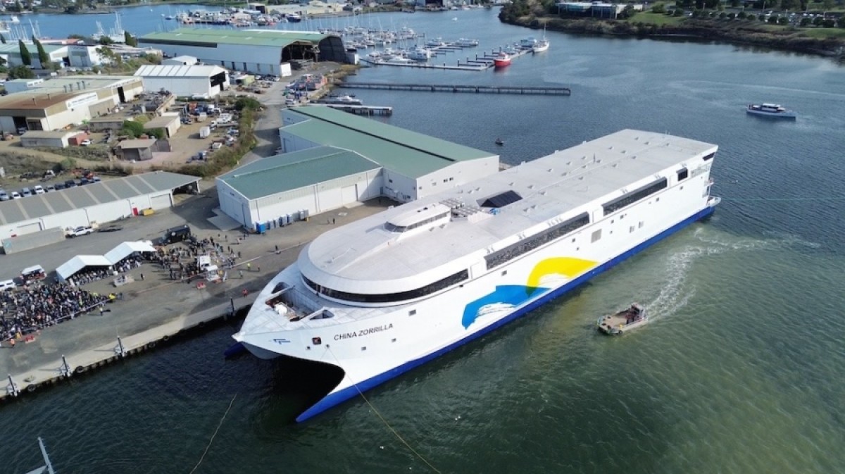 China Zorrilla, el ferry el&eacute;ctrico m&aacute;s grande del mundo, marcar&aacute; el nuevo rumbo entre Uruguay y Argentina