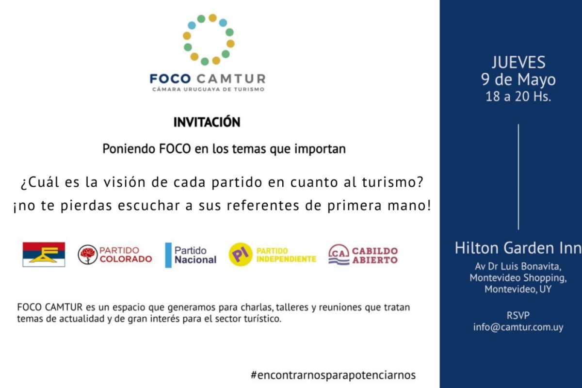 Foco CAMTUR convoc&oacute; a partidos pol&iacute;ticos