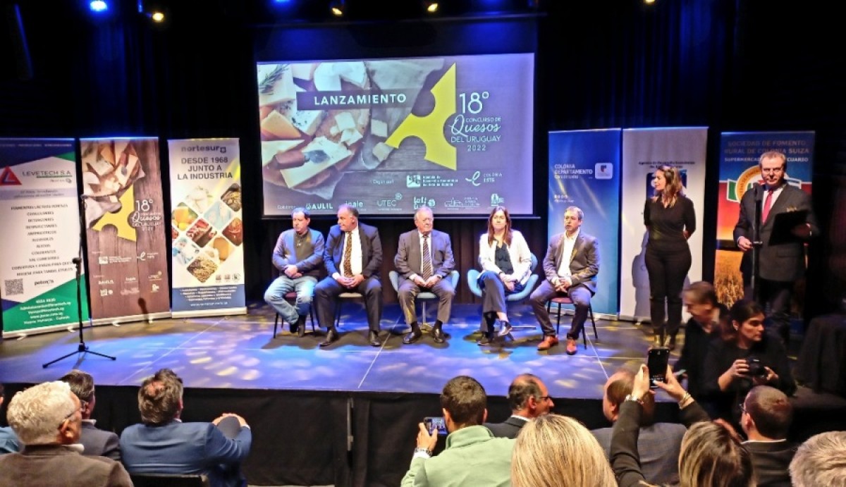 Concurso de Quesos del Uruguay 2022 en el Este de Colonia