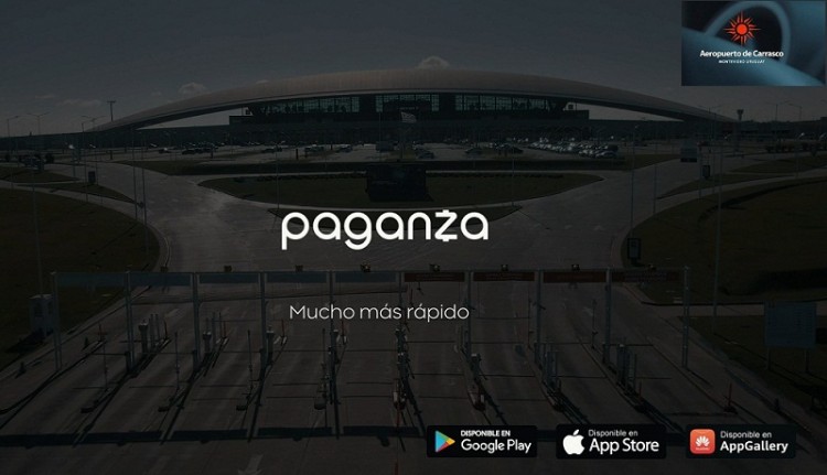 Acuerdo entre Aeropuerto de Carrasco y Paganza  para impulsar el uso de tecnolog&iacute;as m&oacute;viles