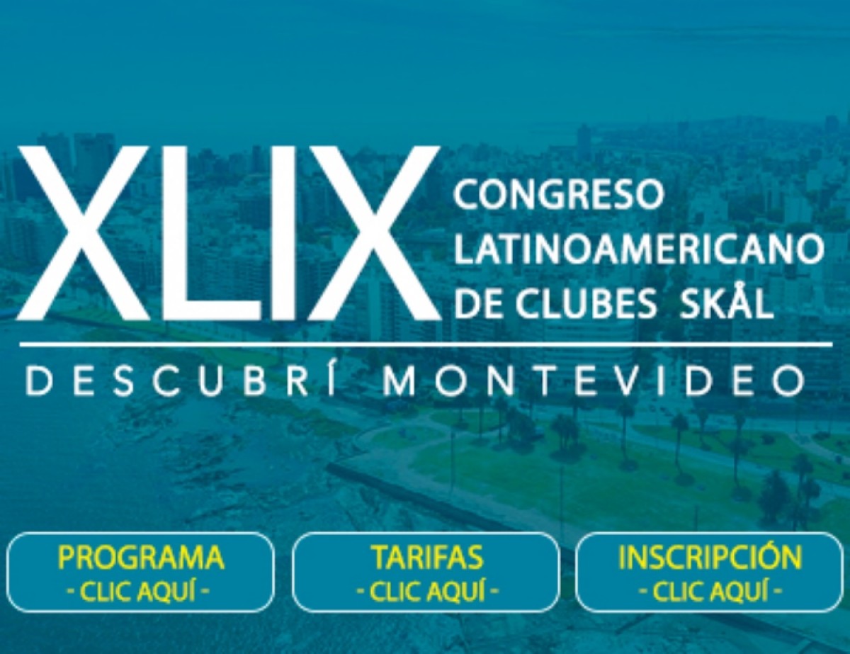 Montevideo es sede del XLIX Congreso Latinoamericano de Clubes SK&Aring;L