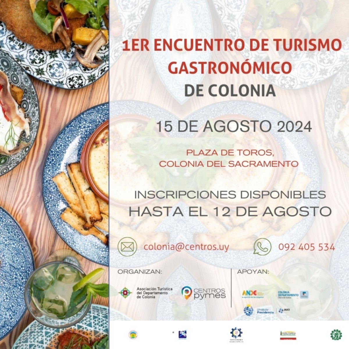 Primer Encuentro de Turismo Gastron&oacute;mico de Colonia