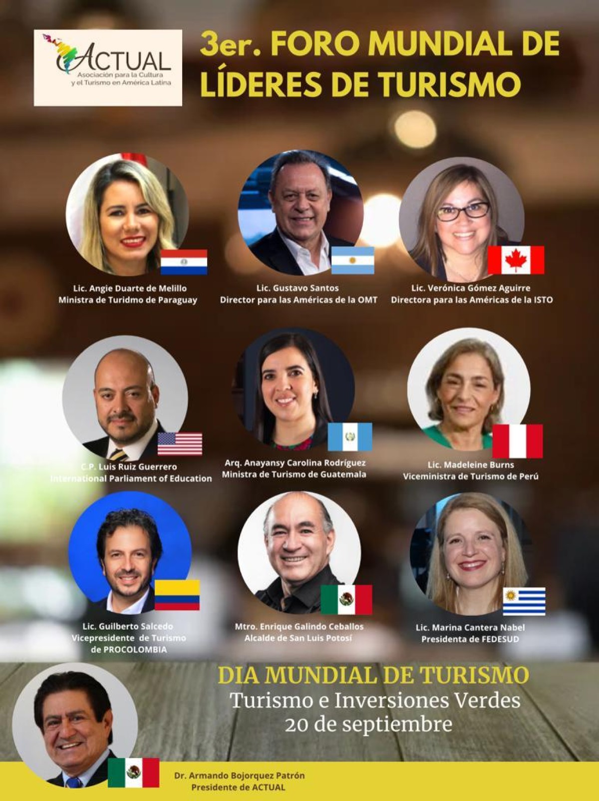 Marina Cantera en Foro Mundial de L&iacute;deres de Turismo